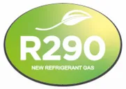 R290 Monoblok Isı Pompası label